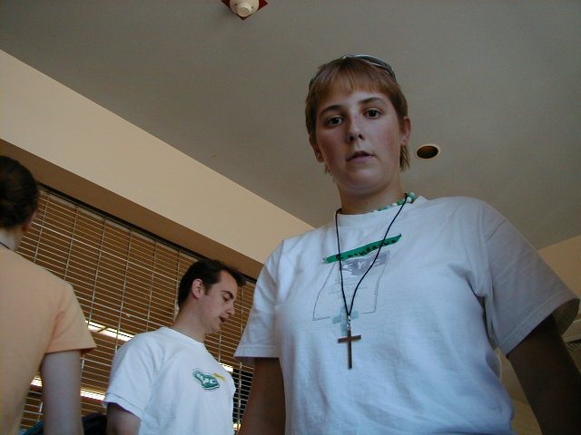 Catherine at Vacation Bible School.
